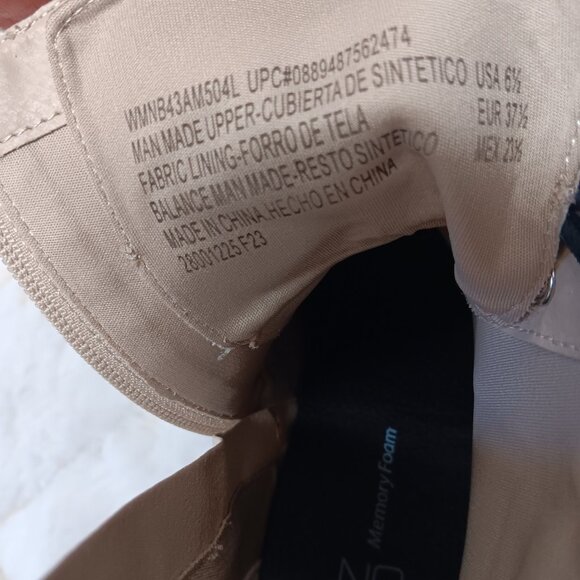 Chunky Healed Studded Cream Boots Size 6.5 - Picture 7 of 16